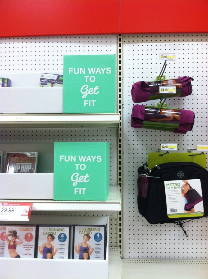 Target's New Year's Resolution Display | Blair Blogs