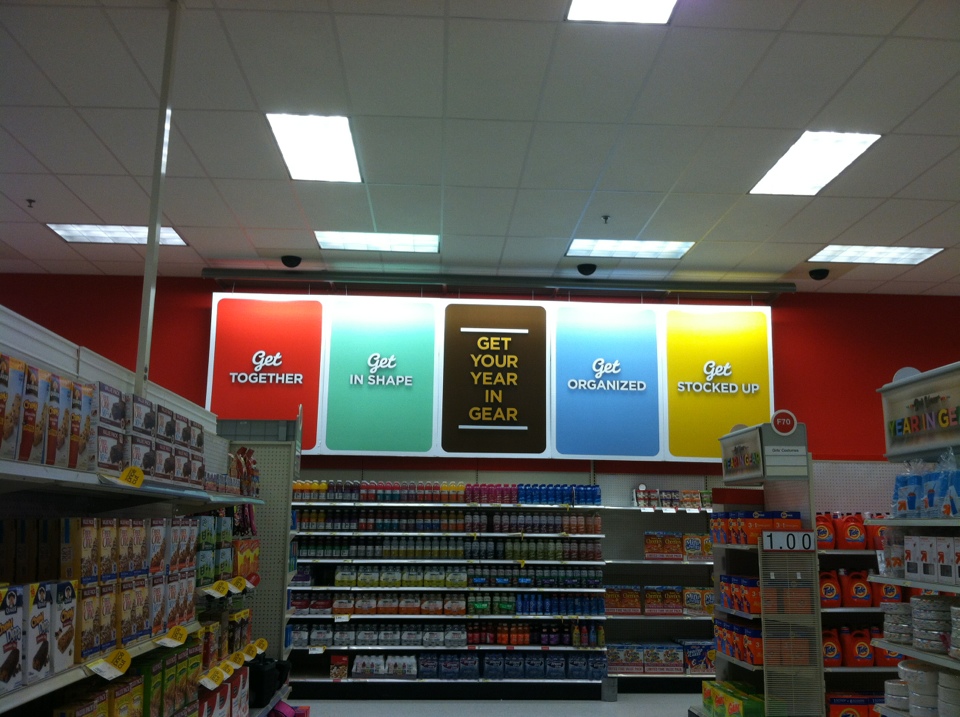 Target's New Year's Resolution Display | Blair Blogs