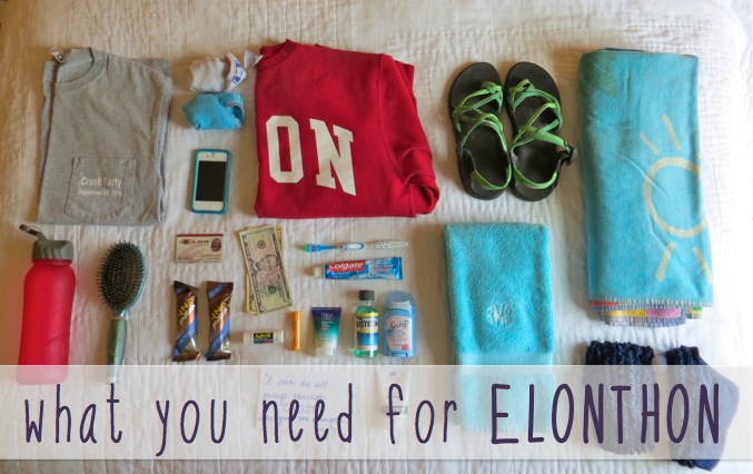 What You Need for ELONTHON | Blair Blogs