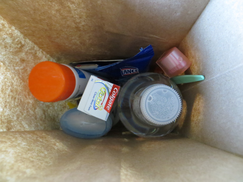 Blessing bags for the homeless | Blair Blogs