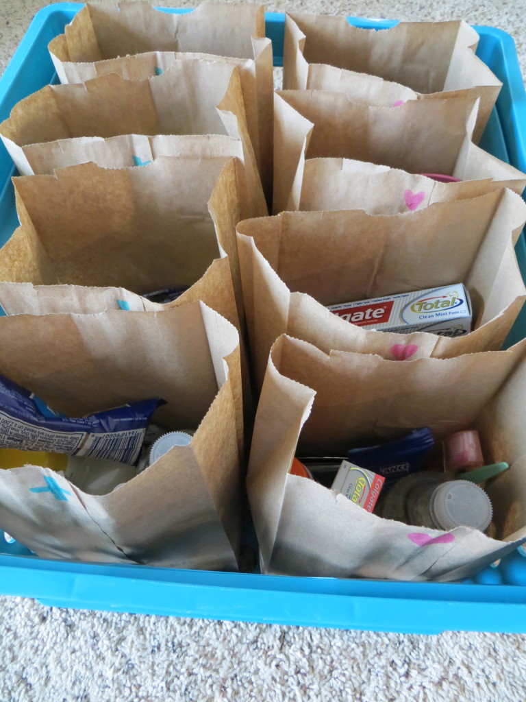Blessing bags for the homeless | Blair Blogs
