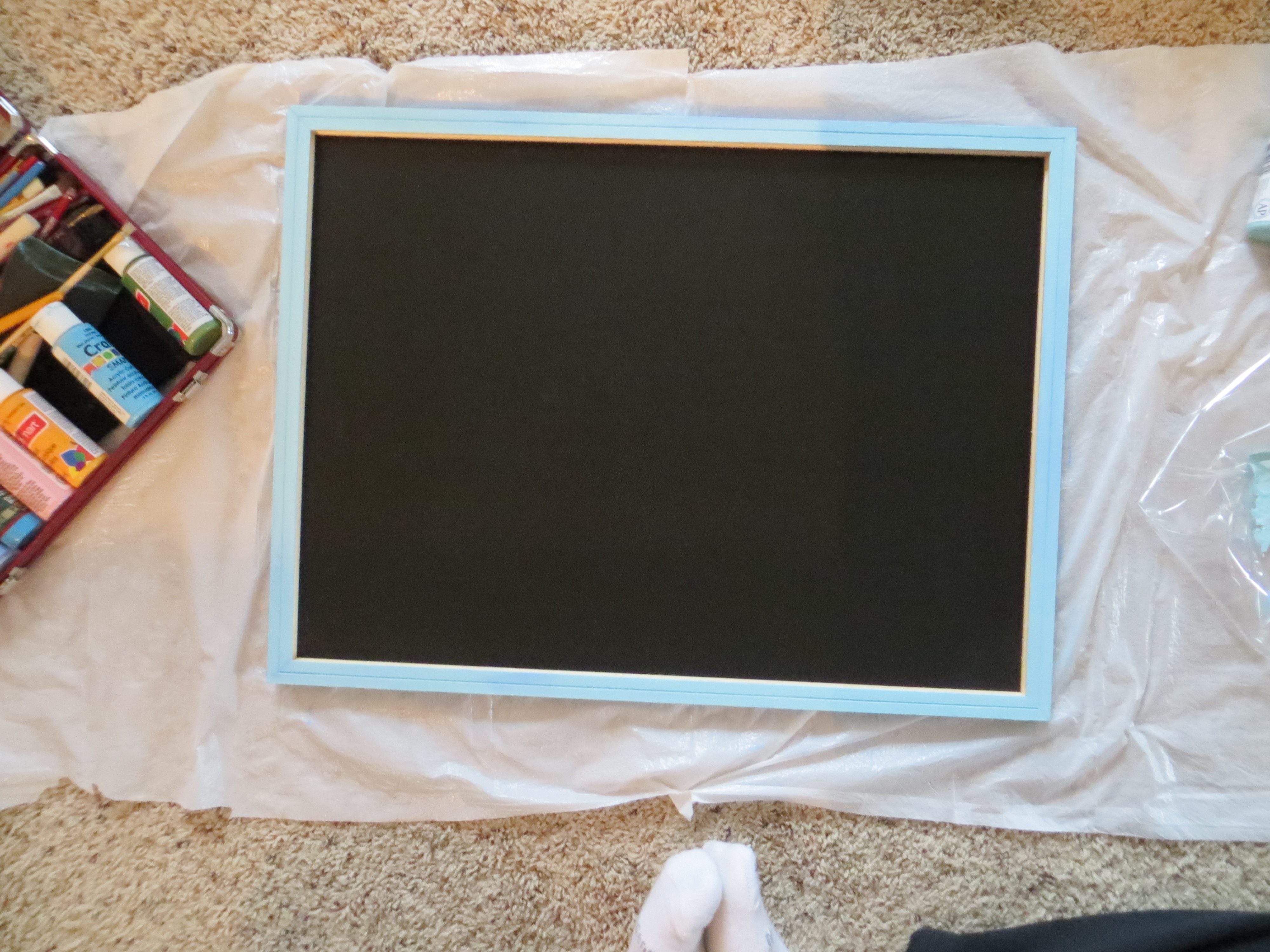 DIY Prayer Chalkboard | Blair Blogs