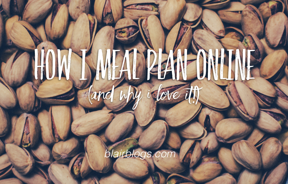 How I Meal Plan Online (And Why I Love It!) | Blairblogs.com