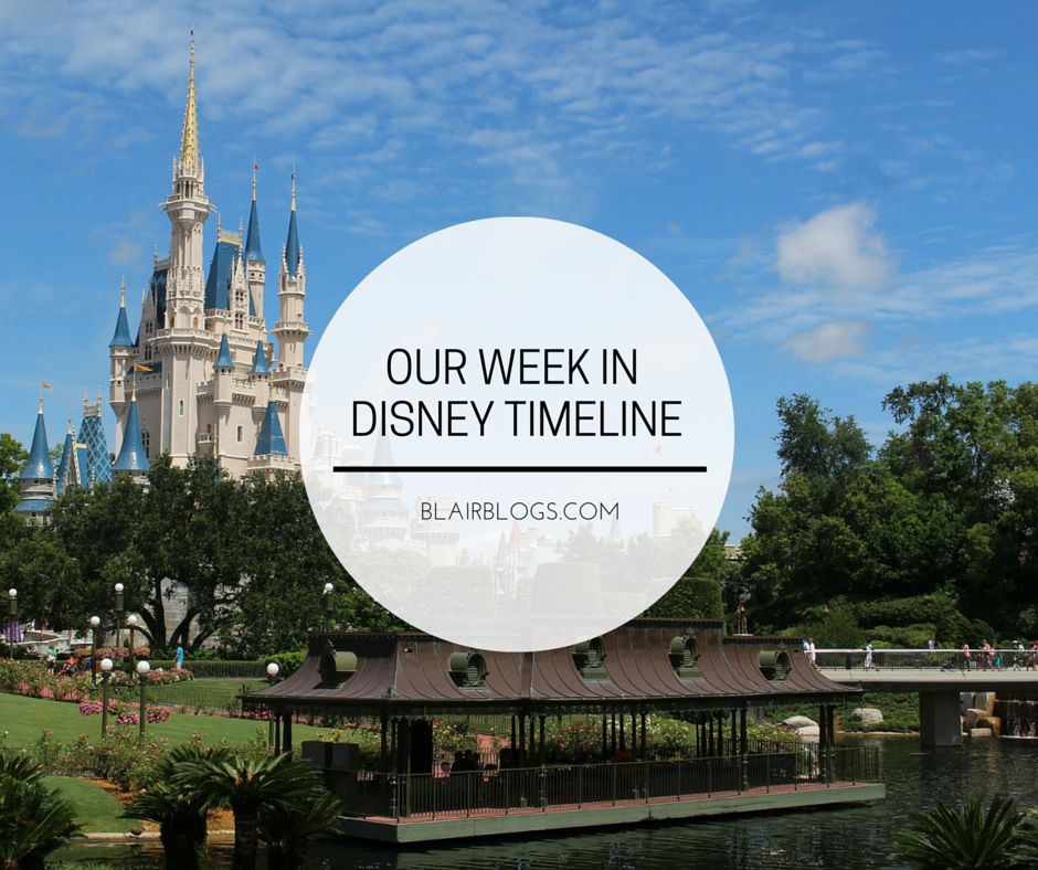 Our Week In Disney Timeline | Blairblogs.com