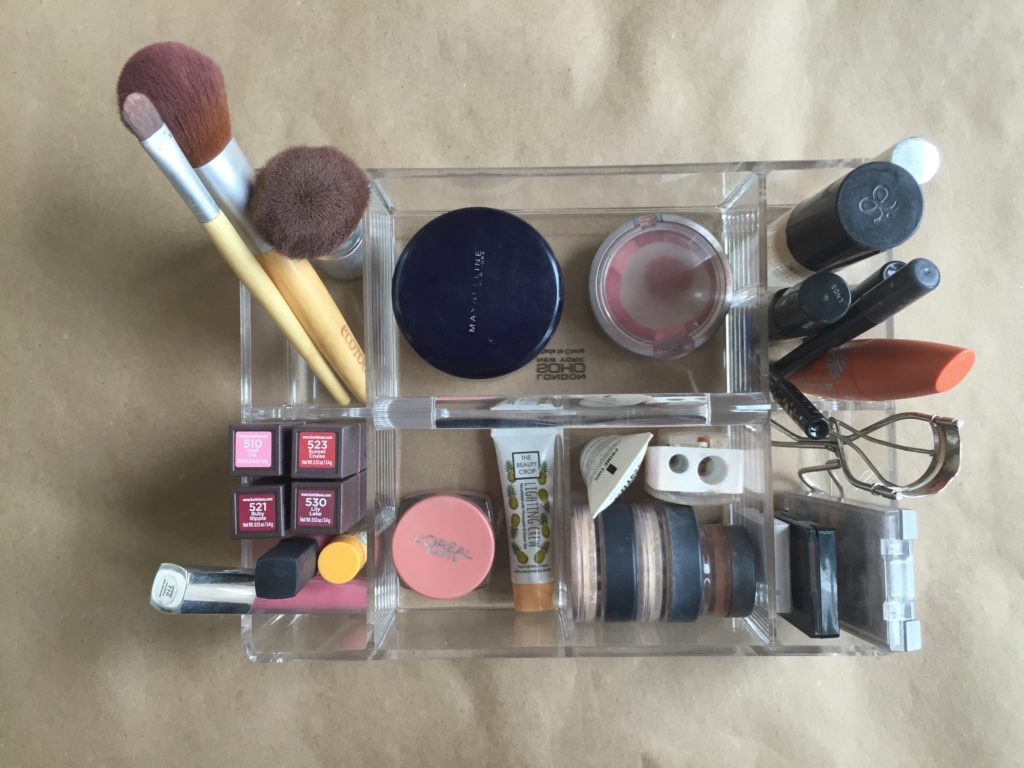 Organizing My Makeup | Blairblogs.com