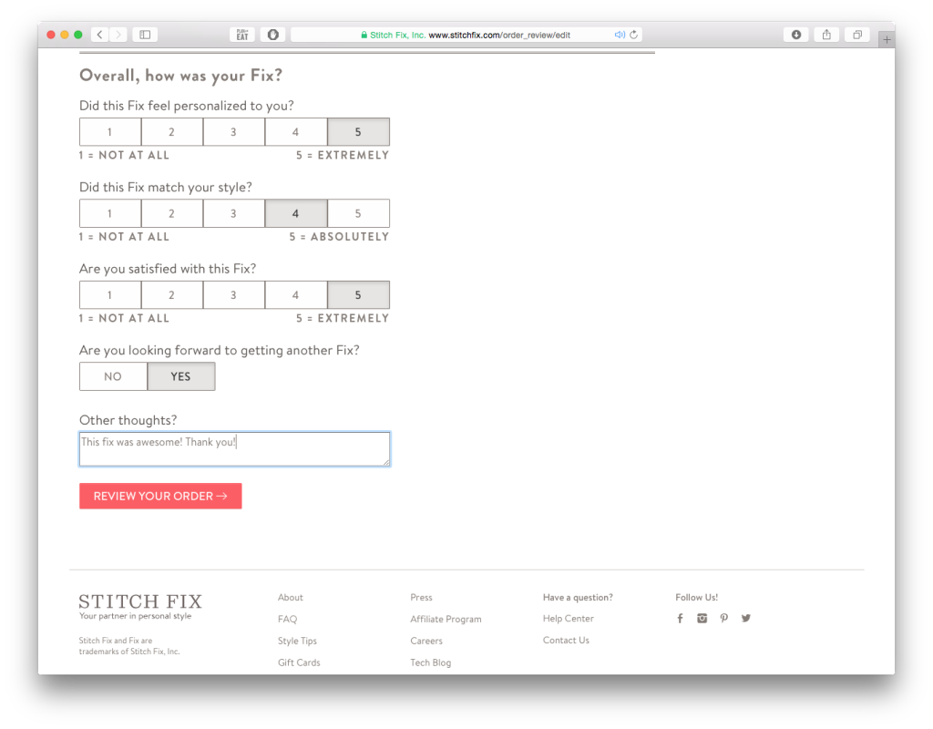 How Stitch Fix Works & What I Think About It | Blairblogs.com