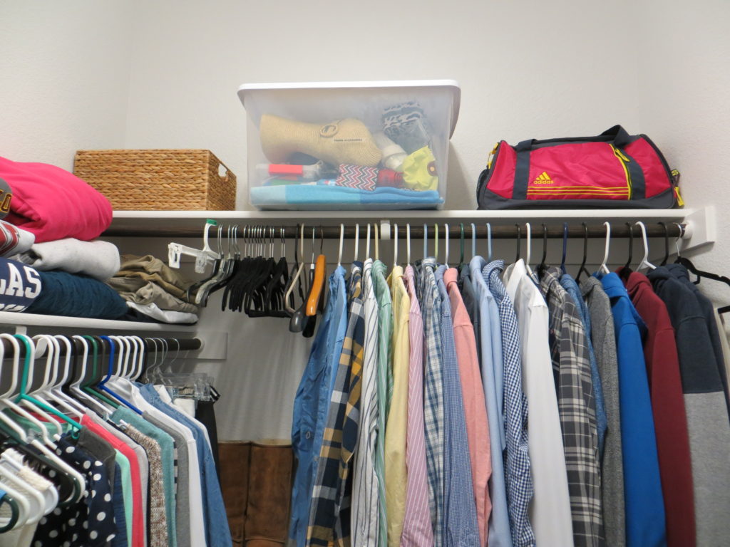 $50 Master Closet Makeover | Blair Blogs