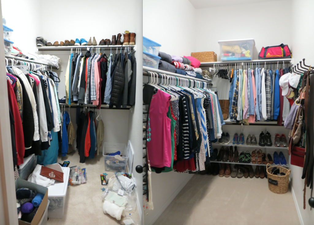 $50 Master Closet Makeover | Blair Blogs