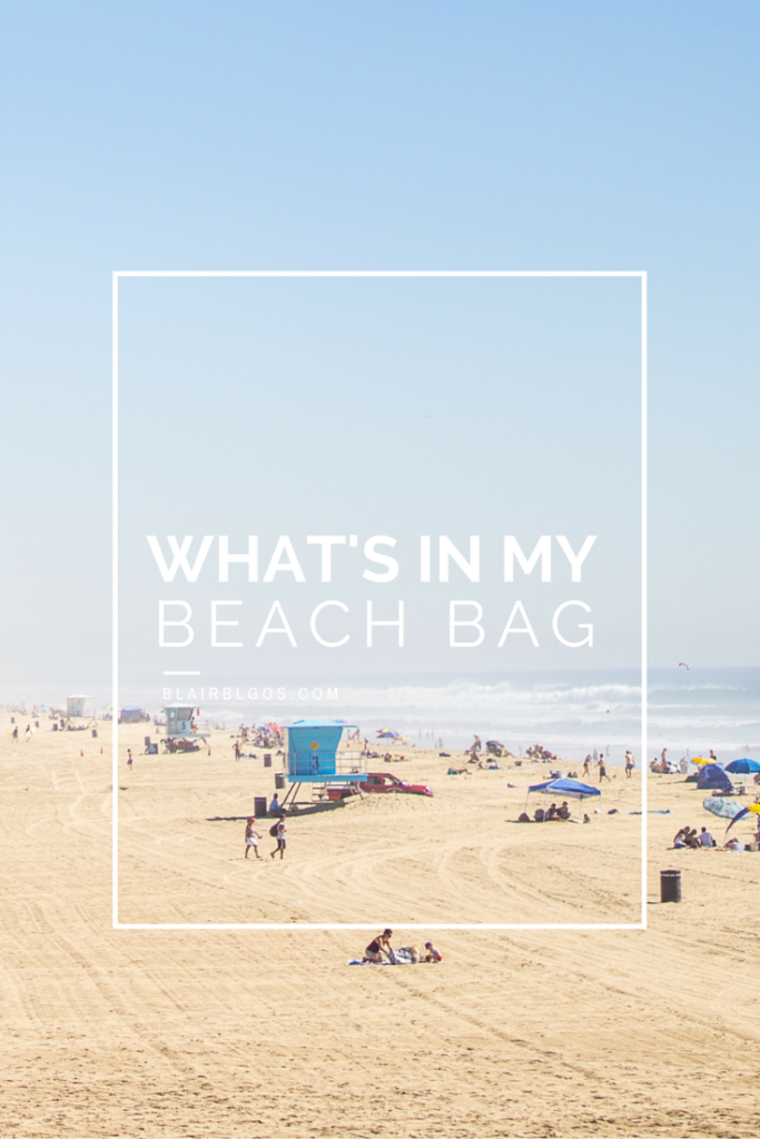 What's In My Beach Bag | Blairblogs.com