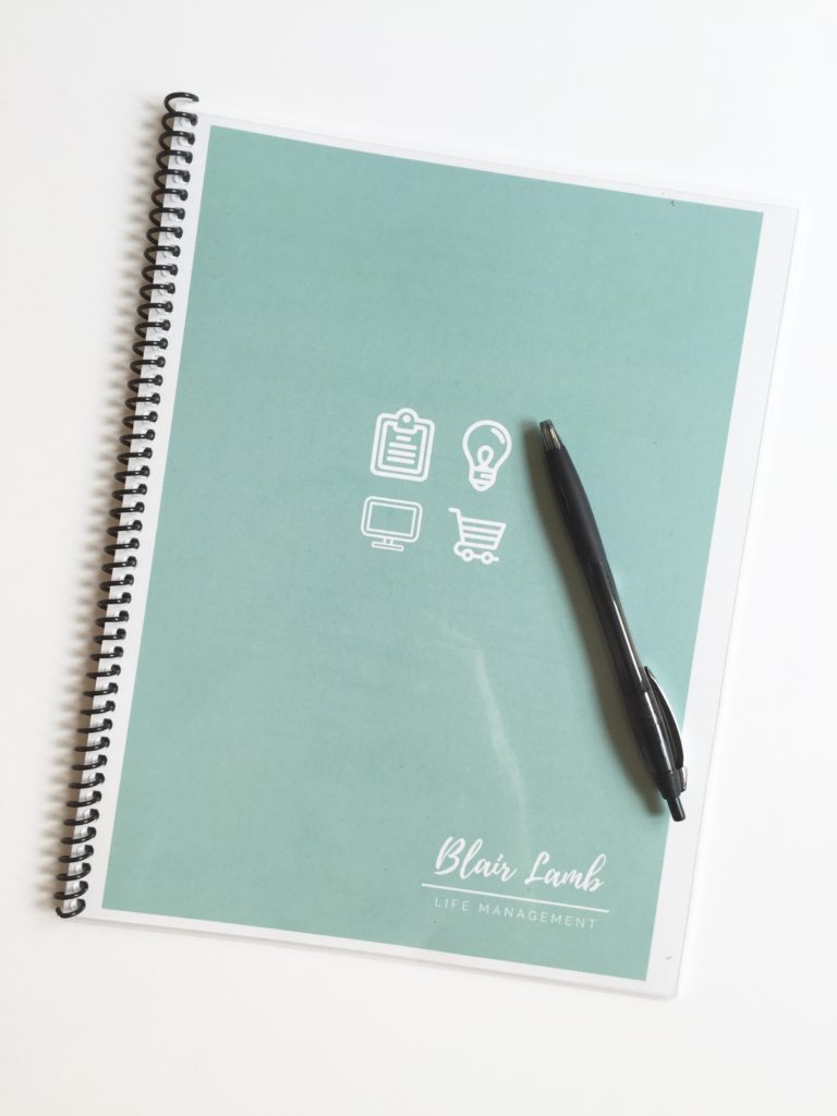 How To Create Your Own Planner | BlairBlogs.com