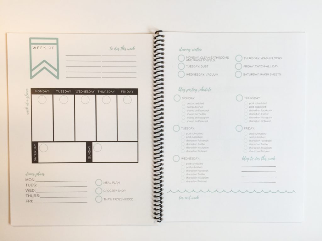 Why + How I Created My Own Planner | Blair Blogs