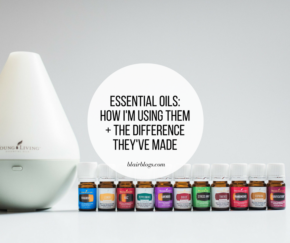 Essential Oils: How I'm Using Them + The Difference They've Made | Young Living Premium Starter Kit | BlairBlogs.com