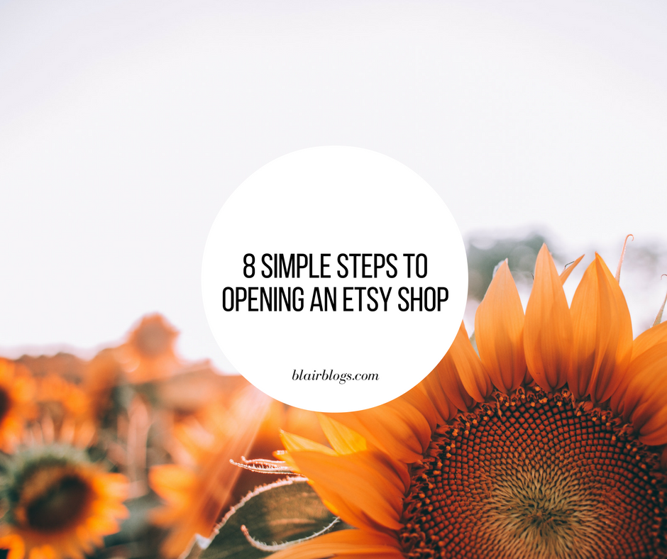 8 Simple Steps to Opening an Etsy Shop | Simplify Everything Podcast EP 29 | BlairBlogs.com