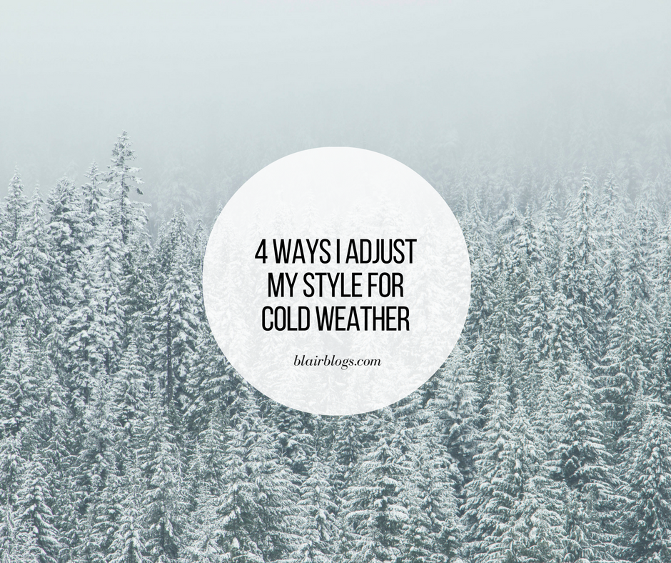 Ways I Adjust My Style for Cold Weather | BlairBlogs.com | Lisa Bridge Jewelry