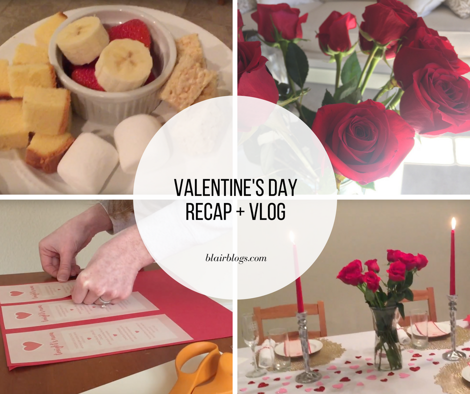 Valentine's Day Recap + Vlog | BlairBlogs.com