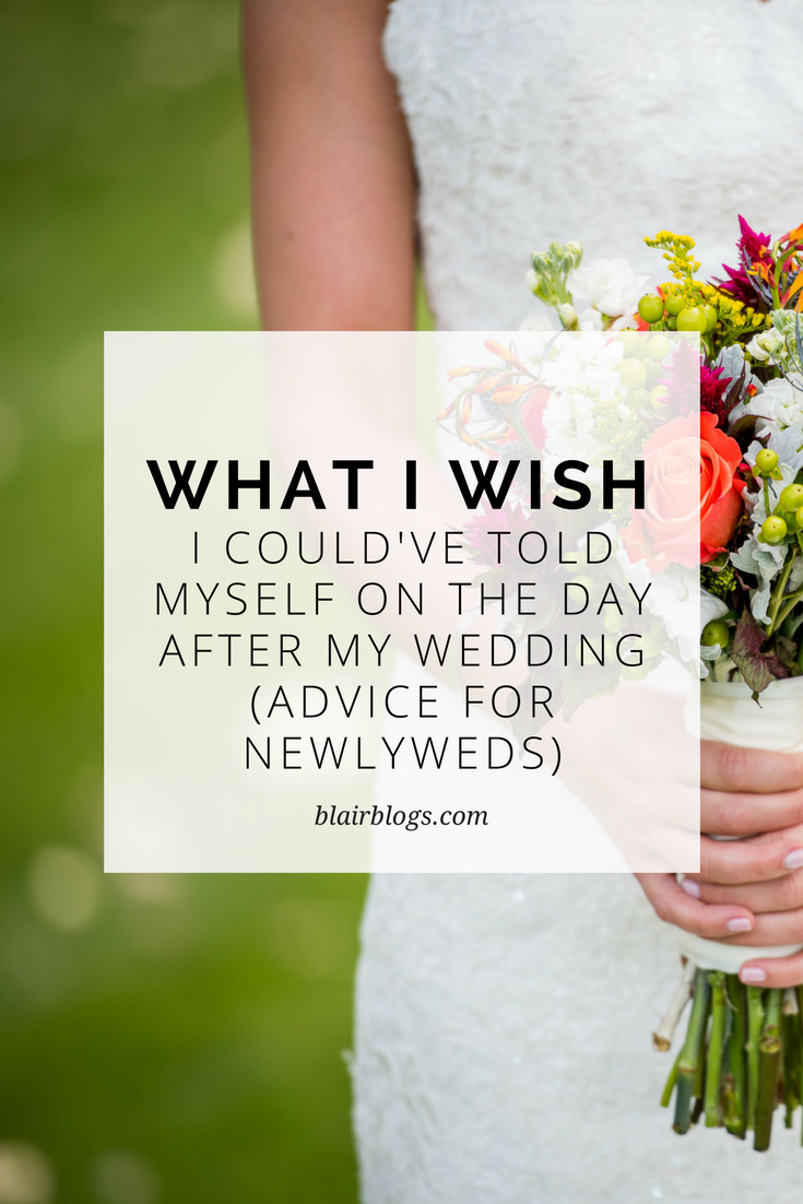 Advice for Newlyweds | BlairBlogs.com