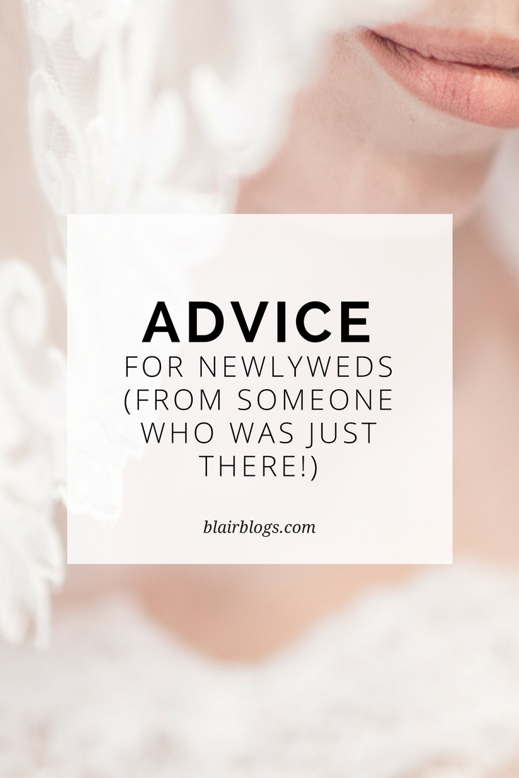 Advice for Newlyweds | BlairBlogs.com