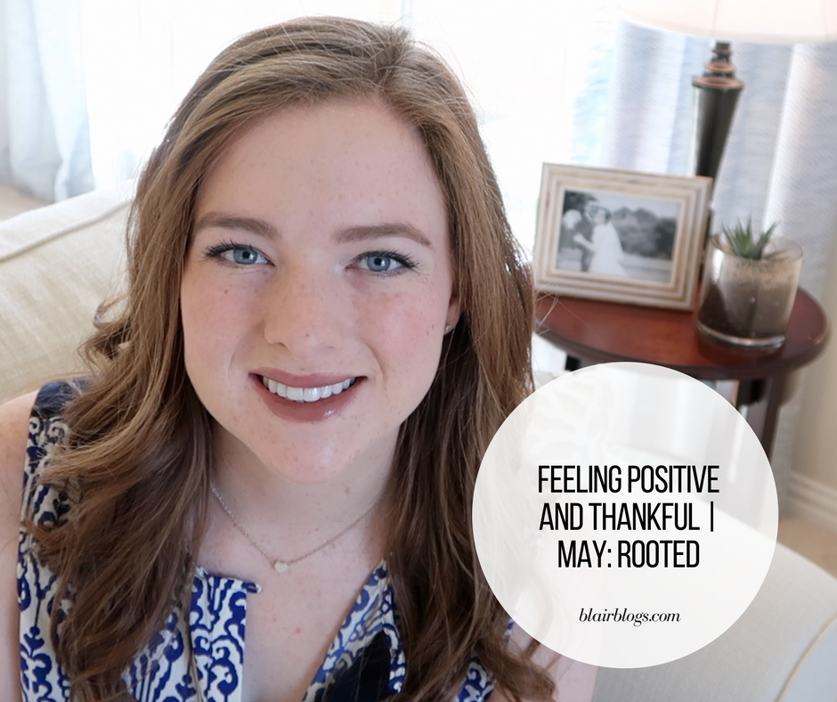 Feeling Positive and Thankful | BlairBlogs.com