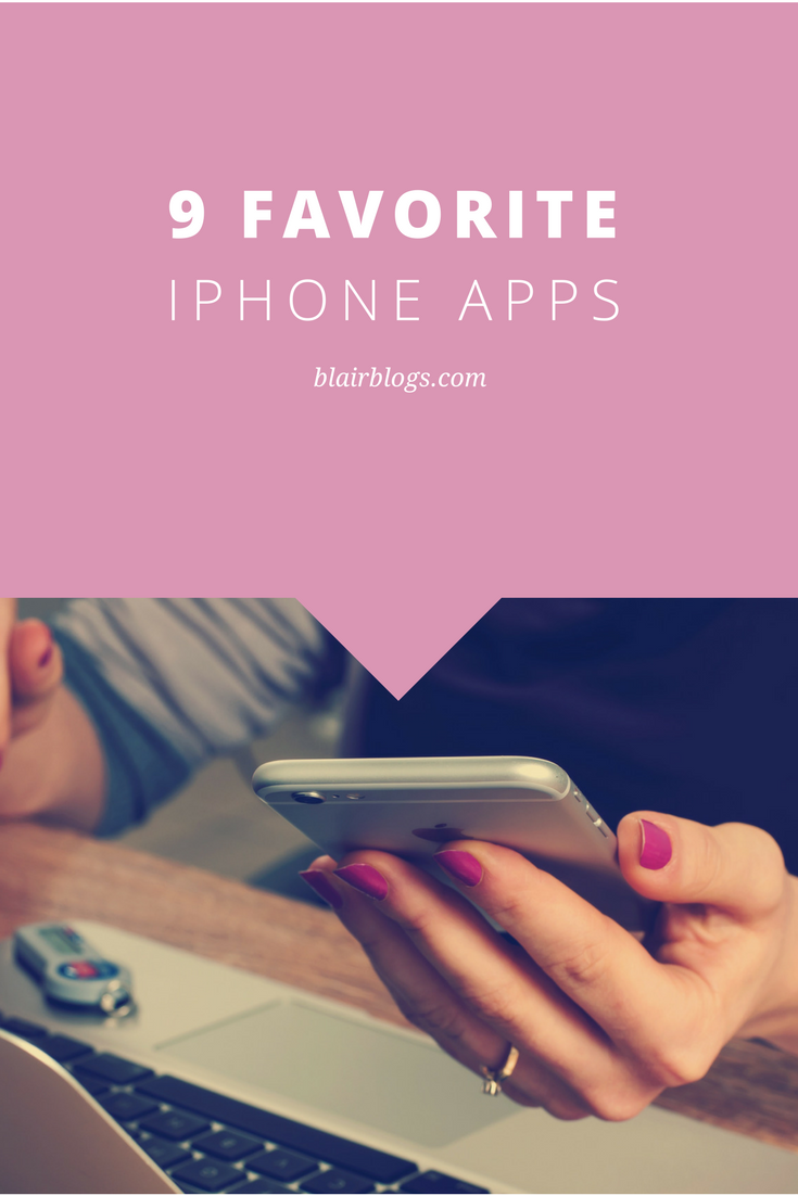 9 Favorite iPhone Apps | BlairBlogs.com