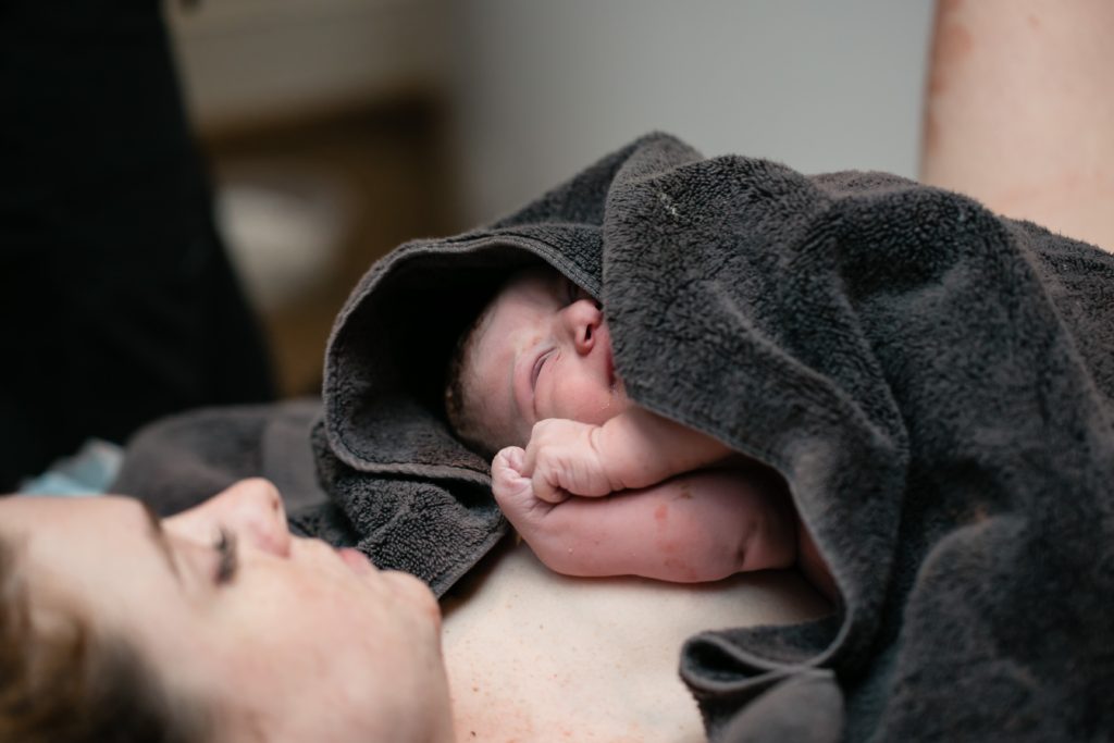 Nora's Birth Story | Unmedicated Birth Center Birth | Origins Keller | Blair Lamb Birth Story | BlairBlogs.com